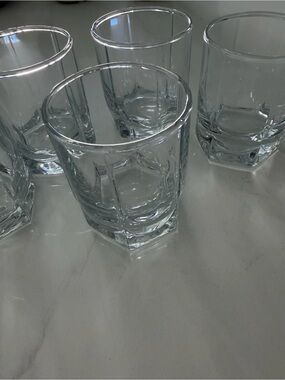 Clear Shot glasses set of 5